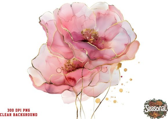Download Spring Peonies Watercolor Clipart - Peonies Collection