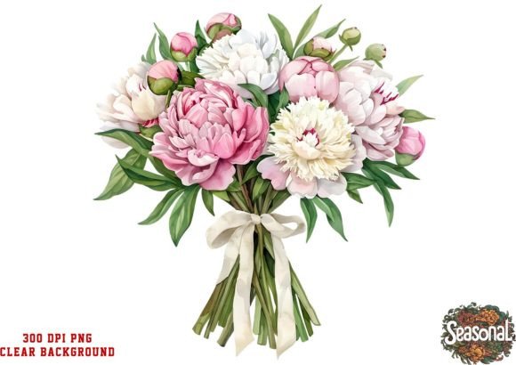 Download Wedding Peonies Flowers Bouquet - Premium Bundle