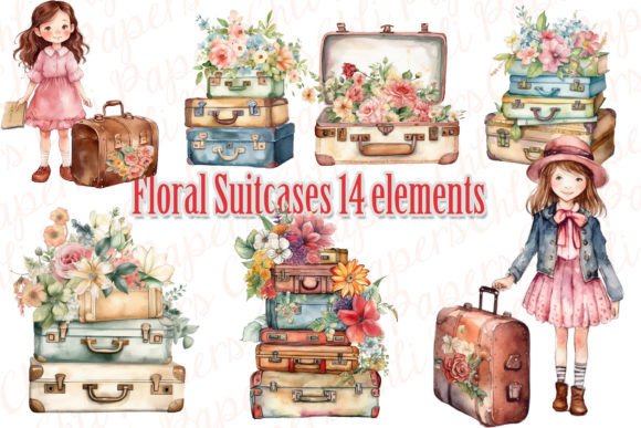 Download Suitcase Clipart,Vintage Suitcase Png, - Premium Resources